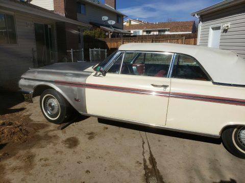 1962 Ford Galaxie 500 XL Convertible Project for sale