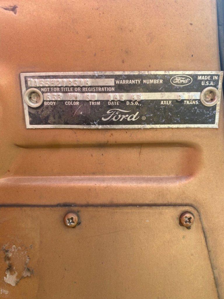 Barn Find!! 1967 Ford Galaxie 500 390 CID Big Block 4BBL
