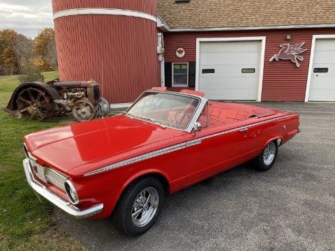 1965 Plymouth VALIANT CONVERTIBLE SURVIVOR BARN FIND for sale