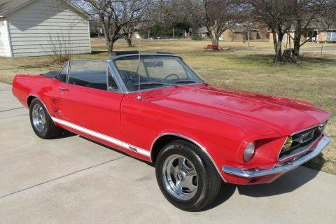 1967 Ford Mustang GT Convertible &#8211; FREE SHIPPING for sale