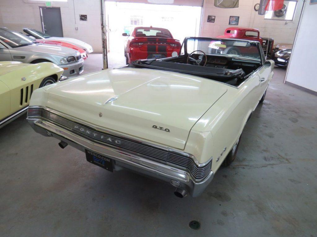 1965 Pontiac GTo Convertible Numbers Matching 4-Speed