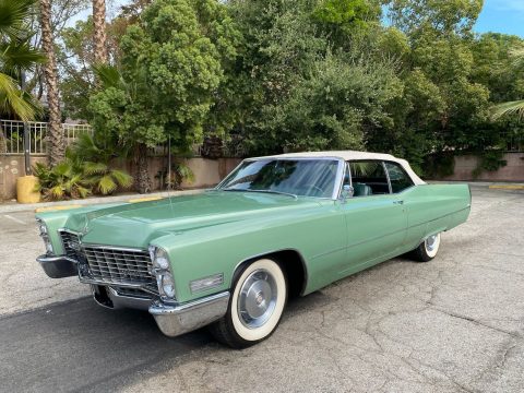 1967 Cadillac Deville Convertible/ Low Miles for sale