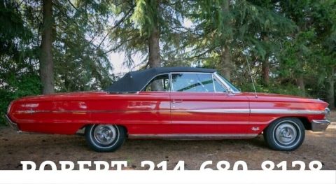 1964 Ford Galaxie XL Convertible with 390ci Engine for sale