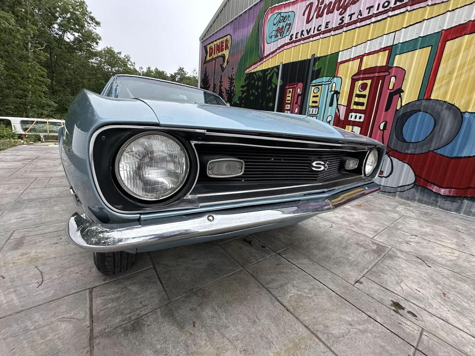 1968 Chevrolet Camaro Factory ss Island teal