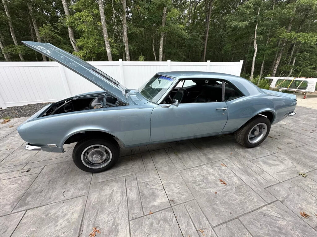 1968 Chevrolet Camaro Factory ss Island teal