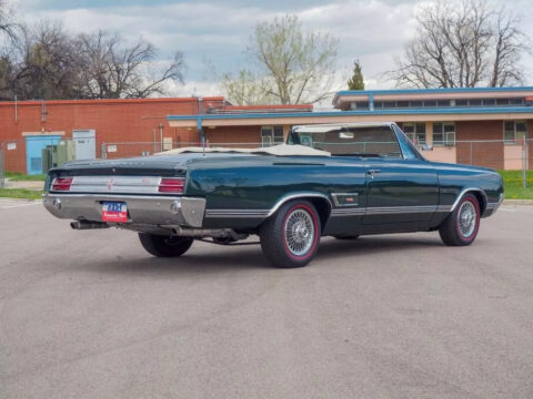 1965 Oldsmobile Cutlass 442 Frame-Off Restored | Forest Mist Green for sale