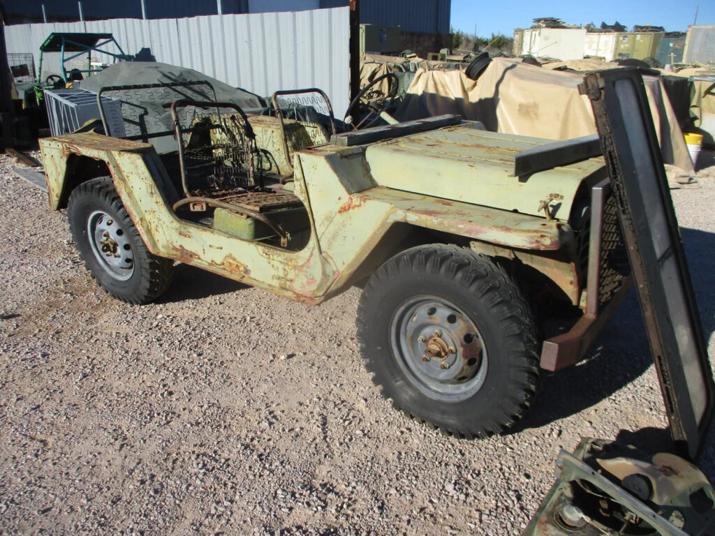 Used 1966 M151a1 Jeep Ford Motor Co. Cut/welded, Rusty, NOT Running