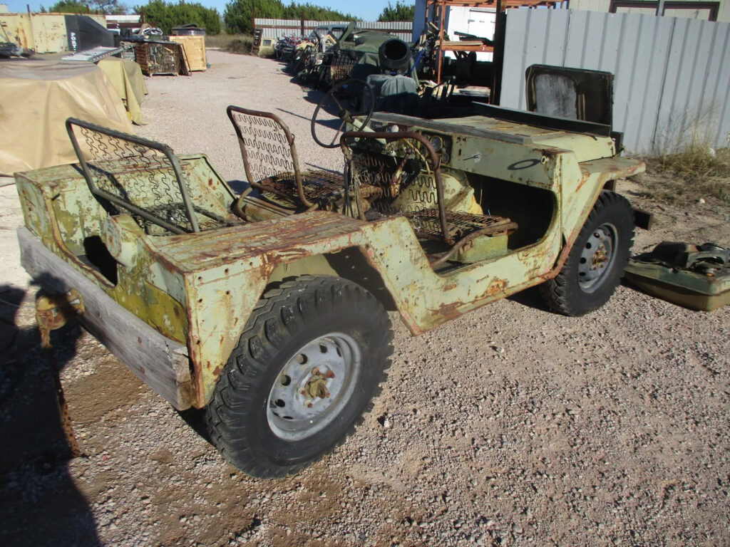 Used 1966 M151a1 Jeep Ford Motor Co. Cut/welded, Rusty, NOT Running