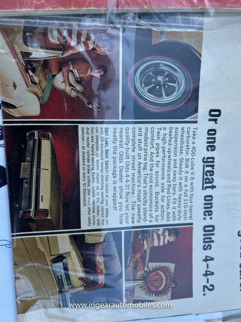 1967 Oldsmobile 442 Convertible