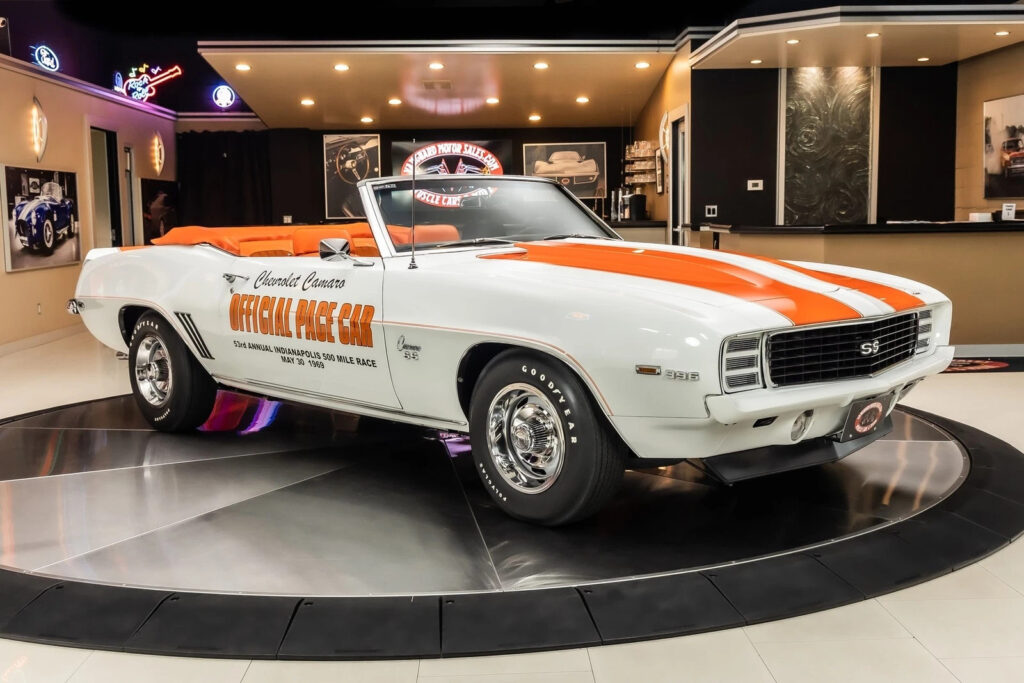 1969 Chevrolet Camaro Ss396 Convertible Z11 Indy Pace Car