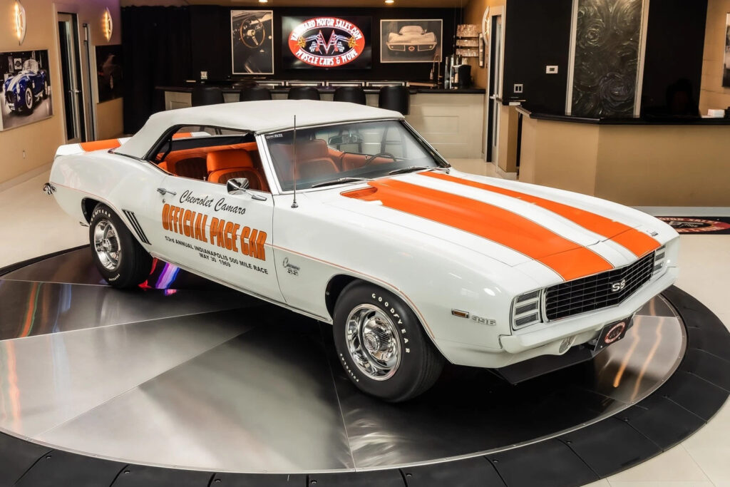 1969 Chevrolet Camaro Ss396 Convertible Z11 Indy Pace Car
