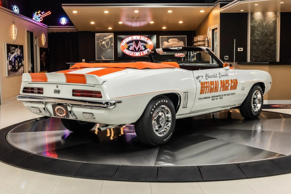 1969 Chevrolet Camaro Ss396 Convertible Z11 Indy Pace Car