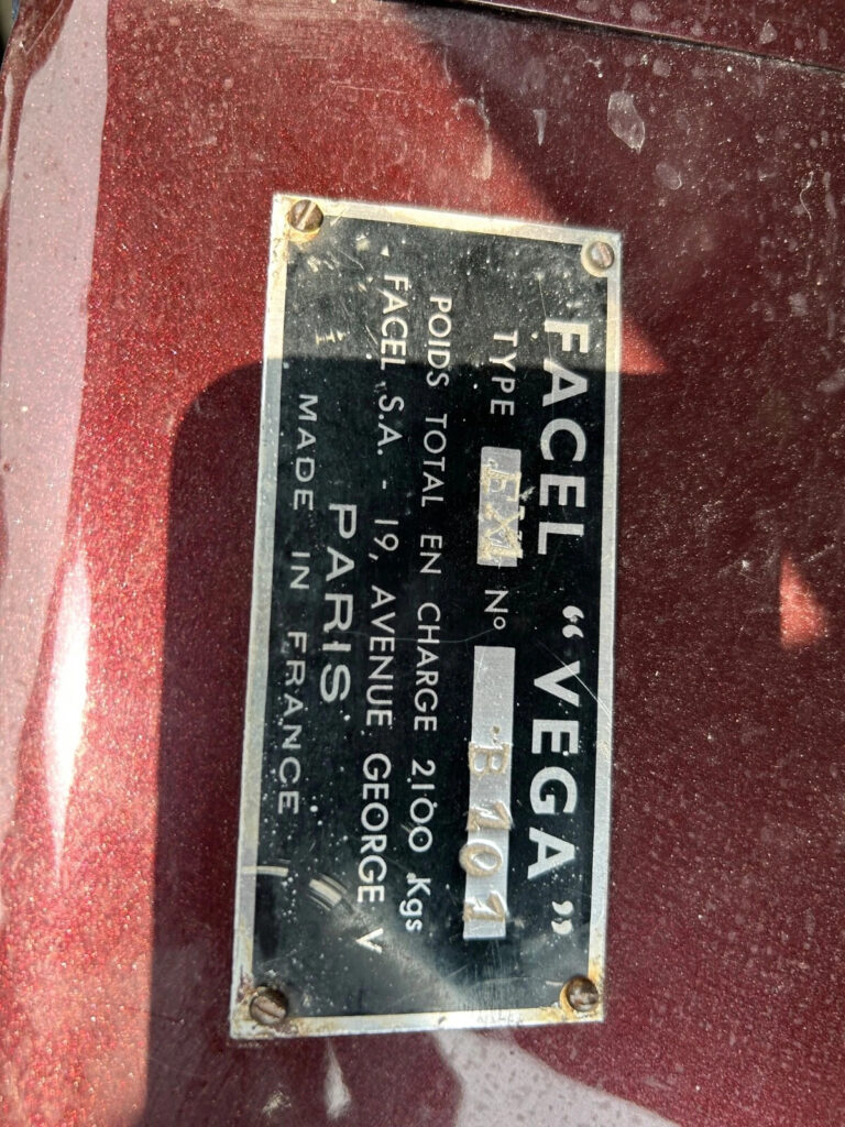 1960 Facel Vega Excellence EX1 Sedan