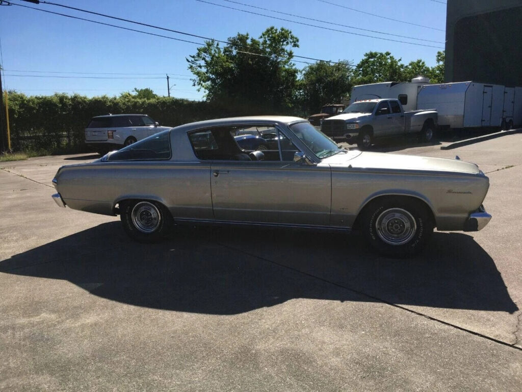 1966 Plymouth Barracuda Anniversary Edition Paint