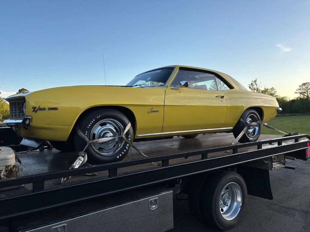 1969 Chevrolet Camaro Z/28 All Numbers Matched Original Sales inv