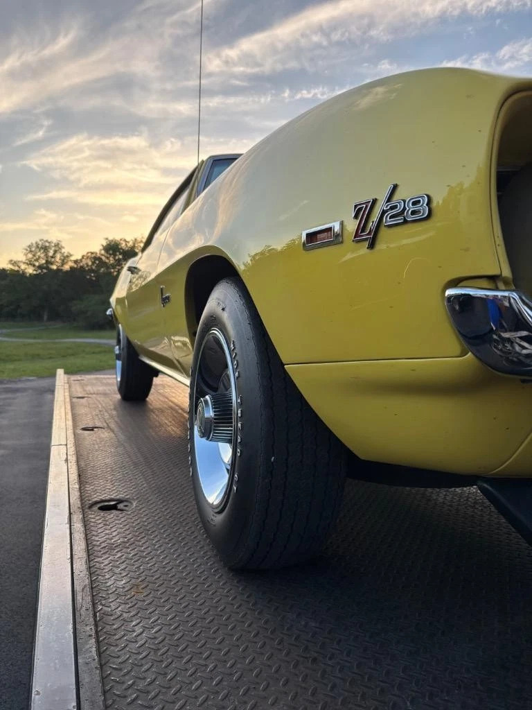 1969 Chevrolet Camaro Z/28 All Numbers Matched Original Sales inv