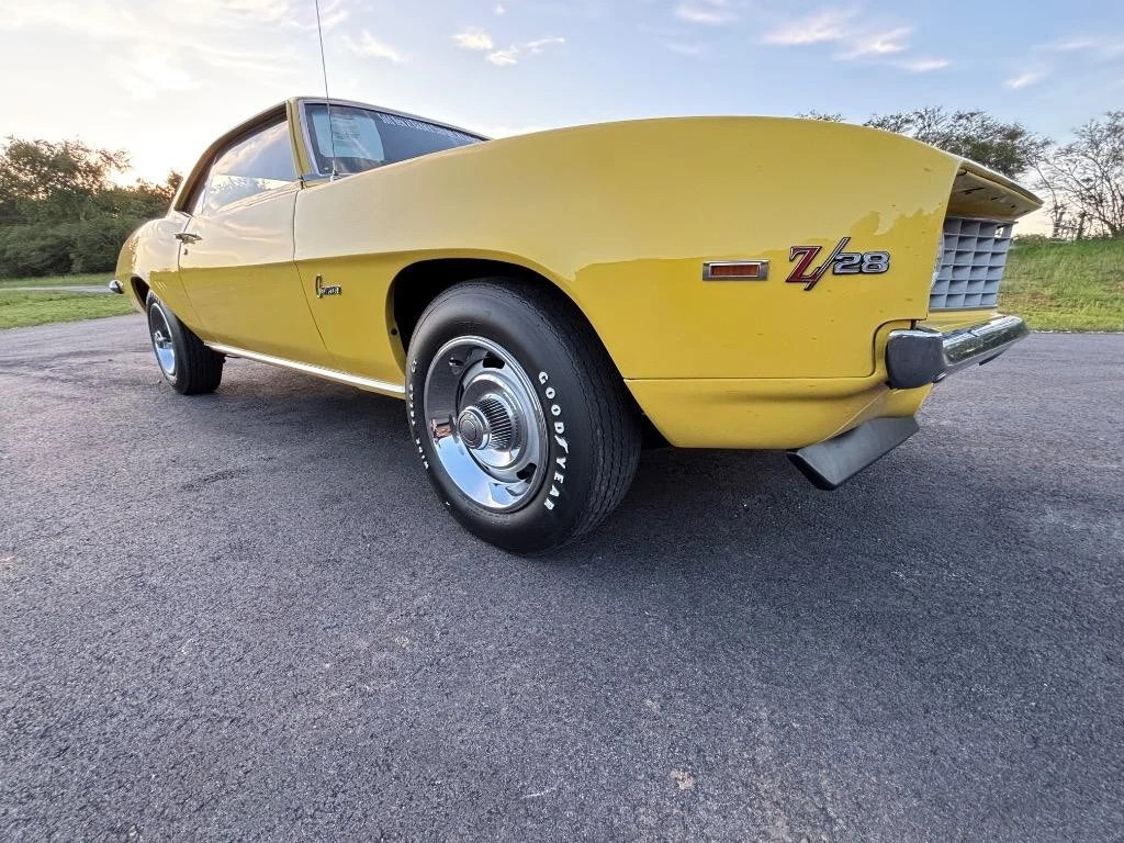 1969 Chevrolet Camaro Z/28 All Numbers Matched Original Sales inv