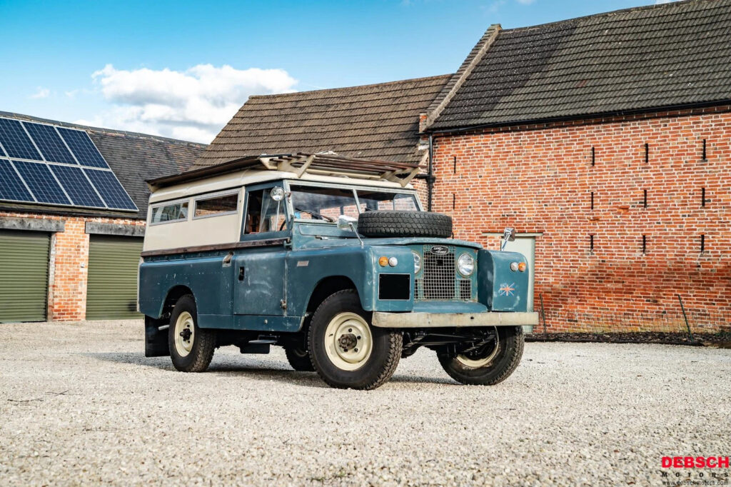 1964 Land Rover Series 2 Searle Camper Carawagon ” Olympia Motorshow Car”