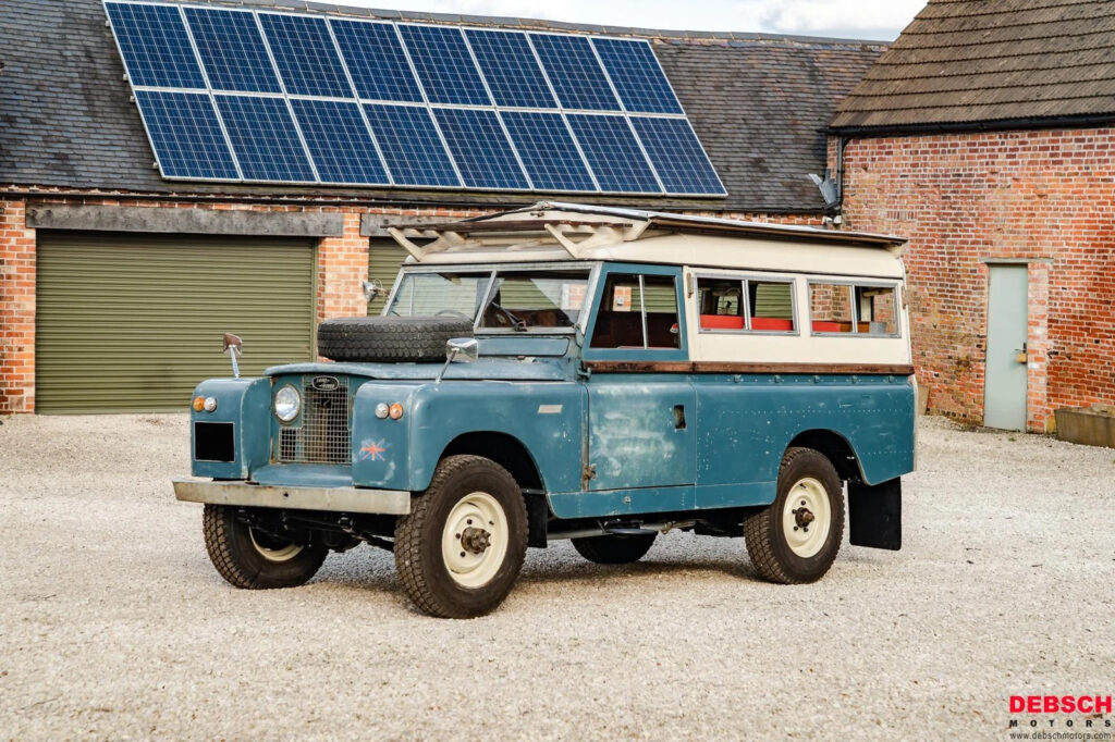 1964 Land Rover Series 2 Searle Camper Carawagon ” Olympia Motorshow Car”