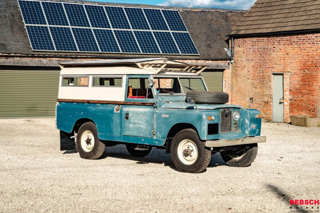 1964 Land Rover Series 2 Searle Camper Carawagon ” Olympia Motorshow Car”