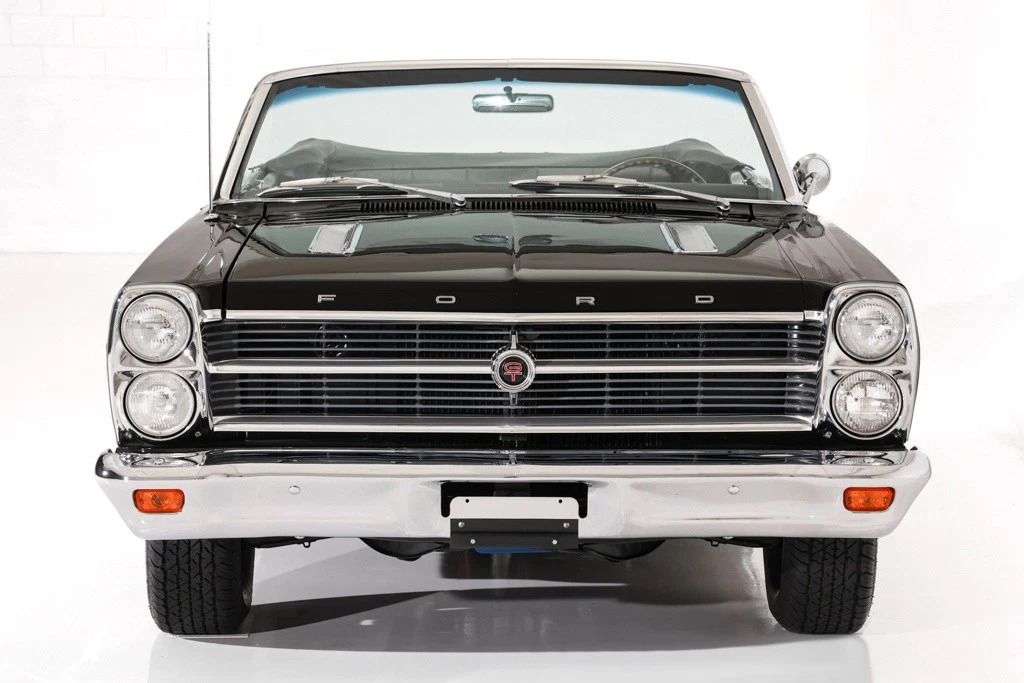 1966 Ford Fairlane Triple Black GT 390, 4-Speed, New Paint