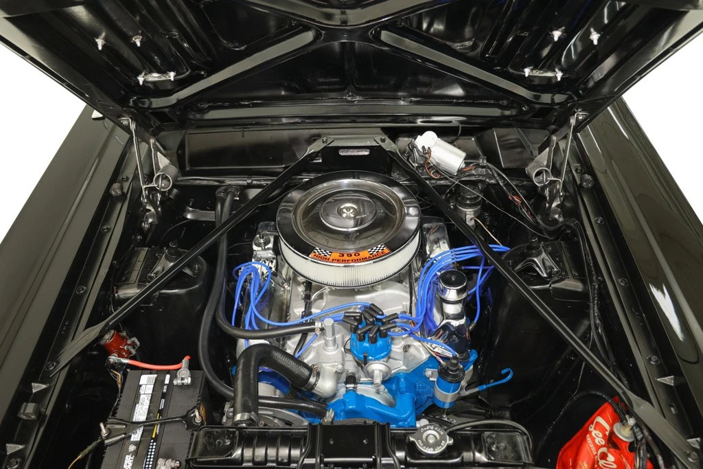 1966 Ford Fairlane Triple Black GT 390, 4-Speed, New Paint