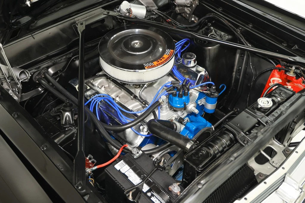 1966 Ford Fairlane Triple Black GT 390, 4-Speed, New Paint