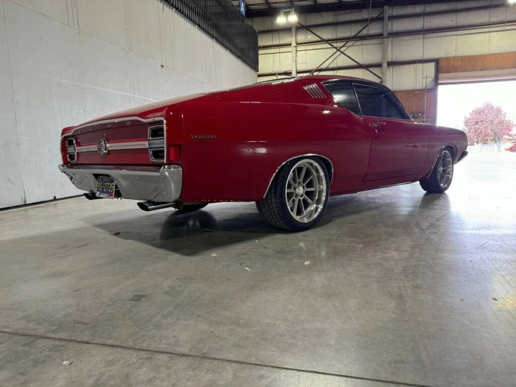 1968 Ford Torino GT Freshly Built 302 V8, Transgo Shift Kit, Candy Apple Red