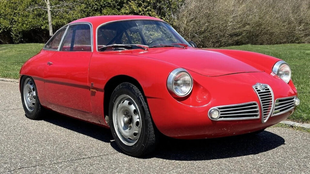 1960 Alfa Romeo Giulietta SZ Sprint Zagato