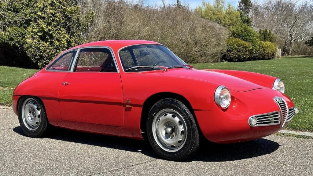 1960 Alfa Romeo Giulietta SZ Sprint Zagato