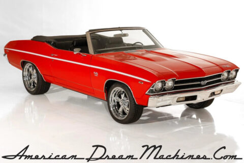 1969 Chevrolet Chevelle PS PB New Black Int. SS Options for sale