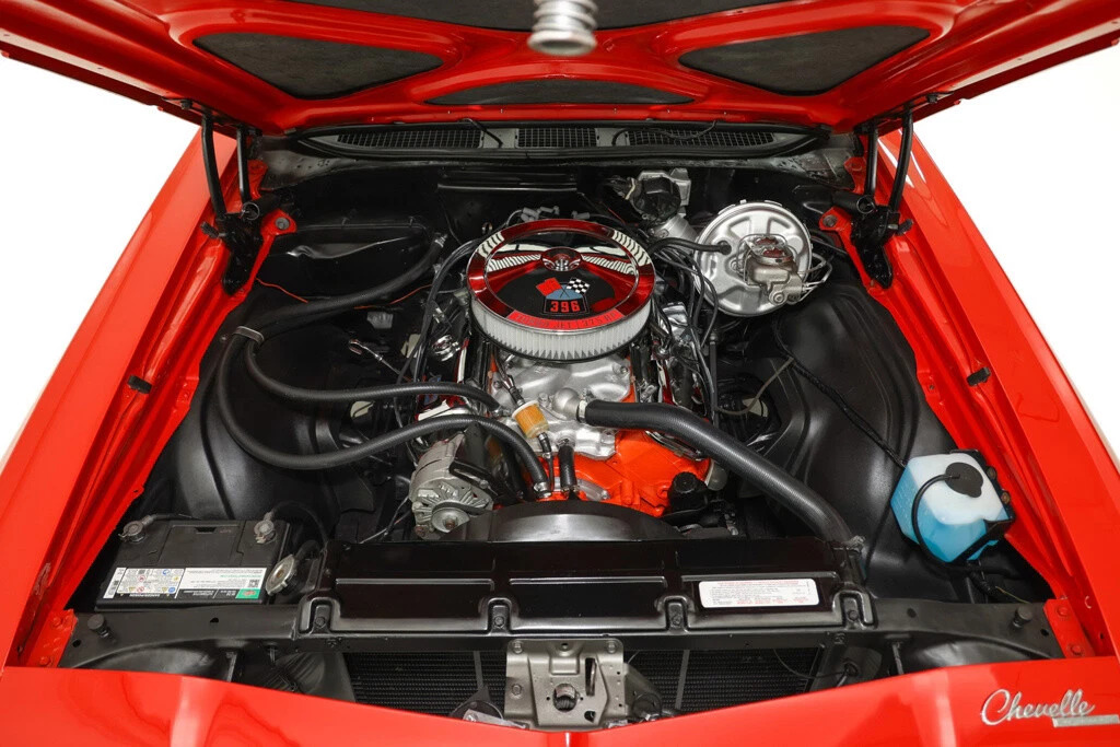 1969 Chevrolet Chevelle PS PB New Black Int. SS Options