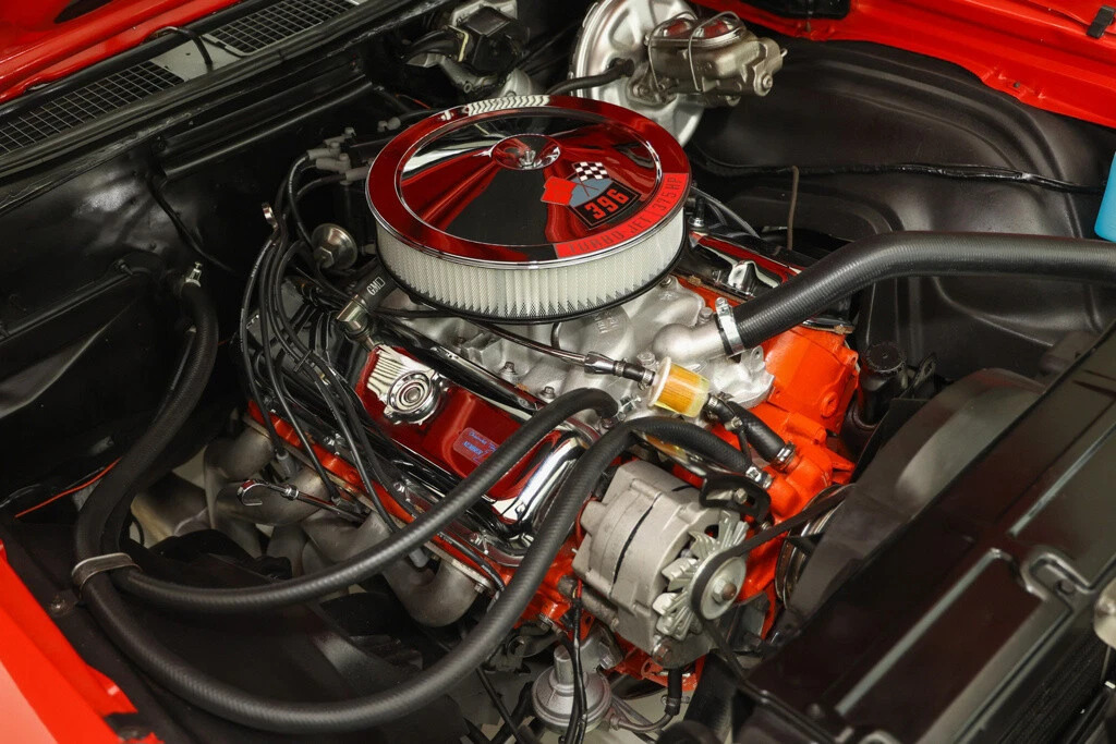 1969 Chevrolet Chevelle PS PB New Black Int. SS Options