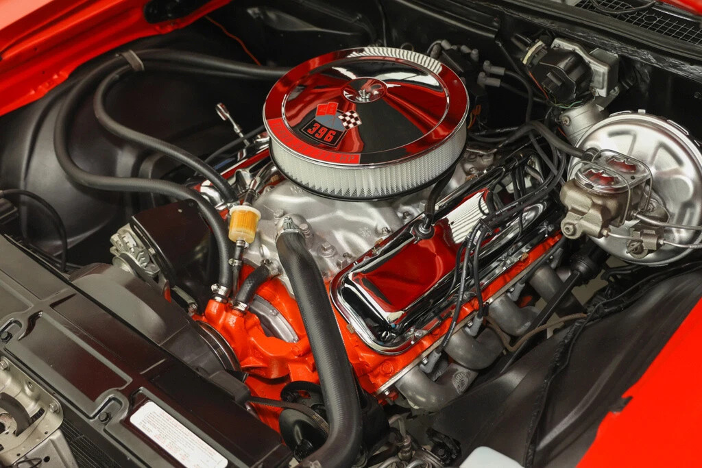 1969 Chevrolet Chevelle PS PB New Black Int. SS Options