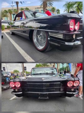 1963 Cadillac Deville Full Custom, 390 V8 Power, Red Leather Interior for sale
