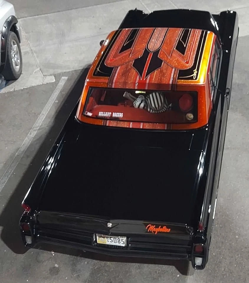 1963 Cadillac Deville Full Custom, 390 V8 Power, Red Leather Interior