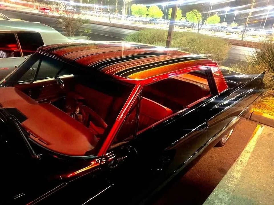 1963 Cadillac Deville Full Custom, 390 V8 Power, Red Leather Interior