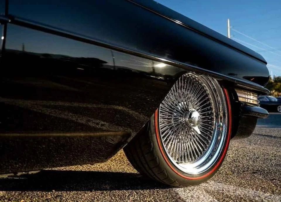 1963 Cadillac Deville Full Custom, 390 V8 Power, Red Leather Interior