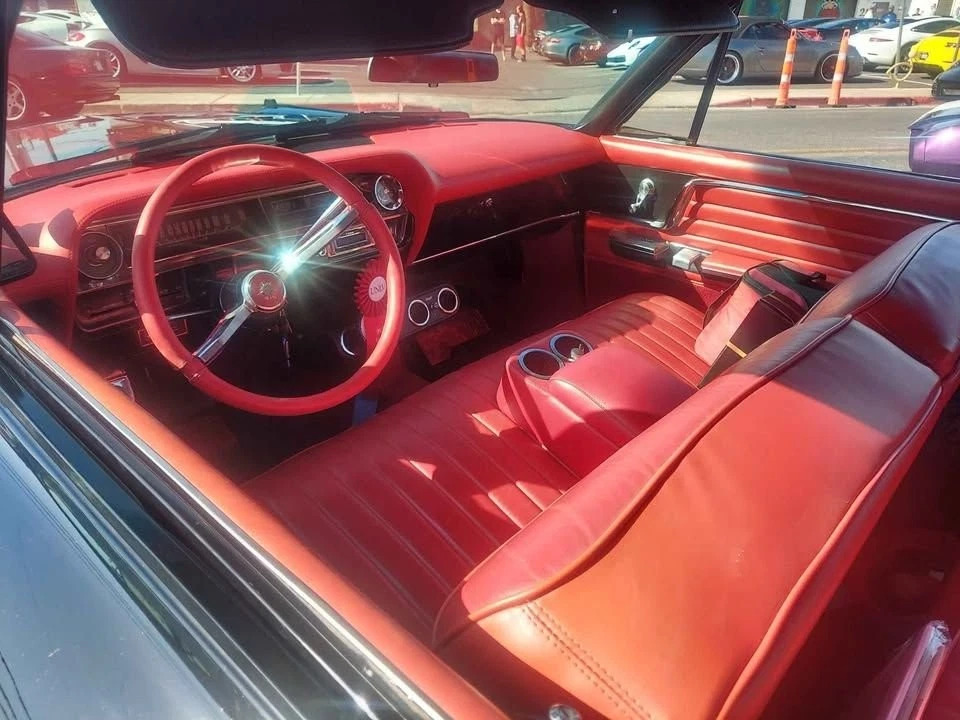 1963 Cadillac Deville Full Custom, 390 V8 Power, Red Leather Interior