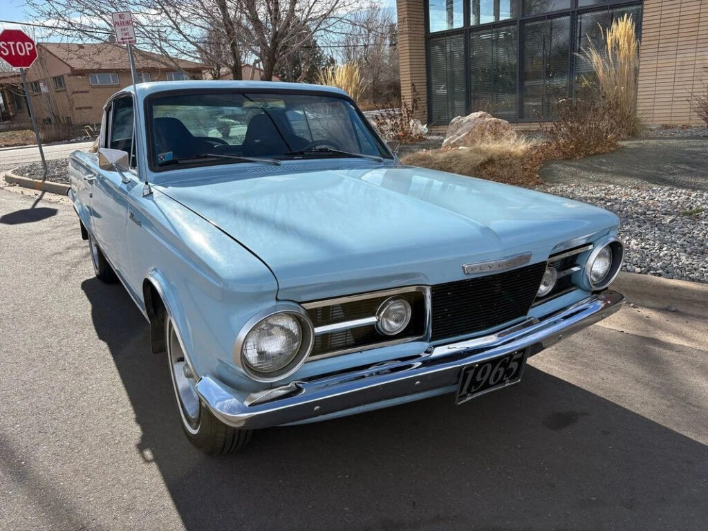 1965 Plymount Barracuda 4-Speed and Ready for Springtime Cruises