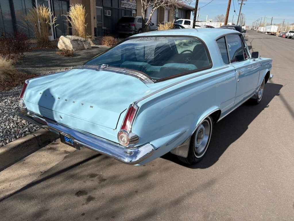 1965 Plymount Barracuda 4-Speed and Ready for Springtime Cruises