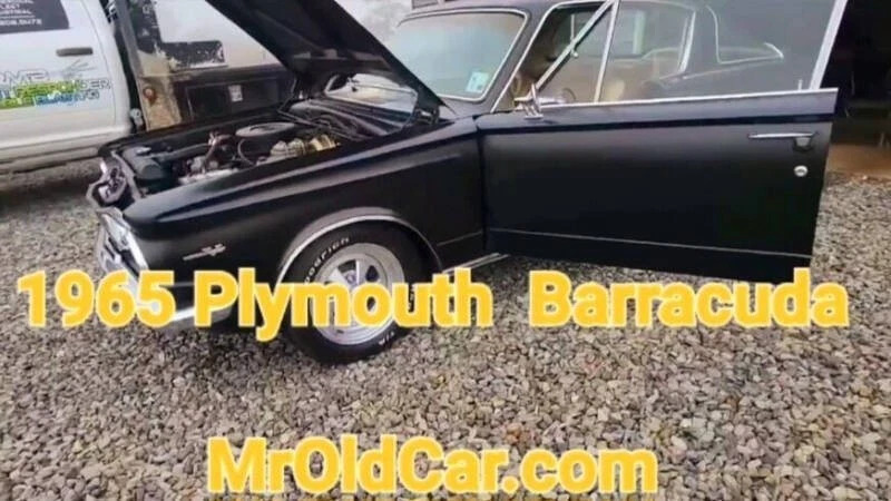 1965 Plymouth Barracuda Clean Machine with Original 273ci Engine