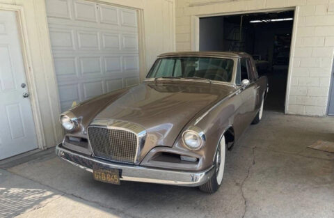 1962 Studebaker Hawk Factory A/C, California Car, Solid Body, Manual for sale