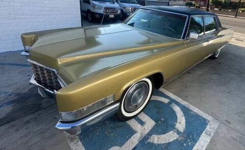1969 Cadillac Fleetwood Orig Paint, Engine, PB, PS, New Brakes for sale