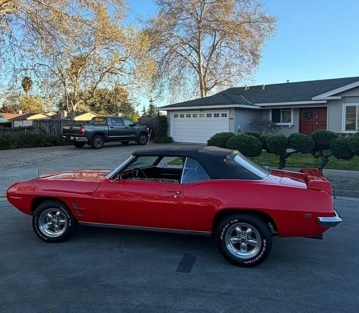 1969 Pontiac Firebird Convertible 350ci,dual Exhaust, Rust-Free, Bucket Seats