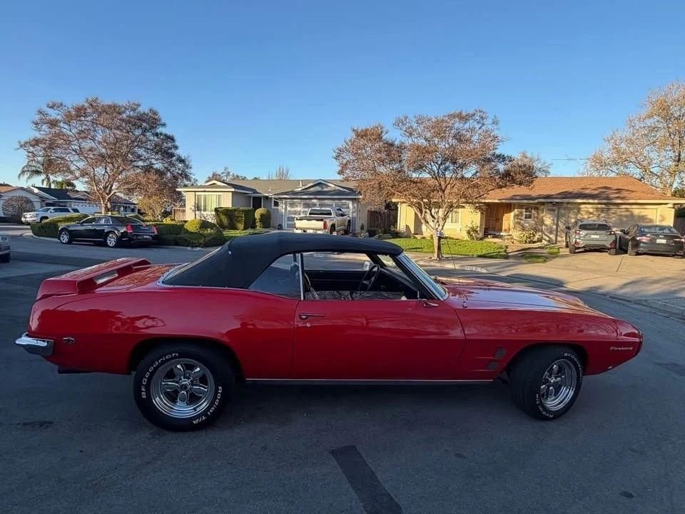 1969 Pontiac Firebird Convertible 350ci,dual Exhaust, Rust-Free, Bucket Seats