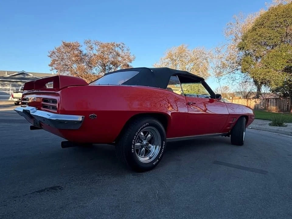 1969 Pontiac Firebird Convertible 350ci,dual Exhaust, Rust-Free, Bucket Seats