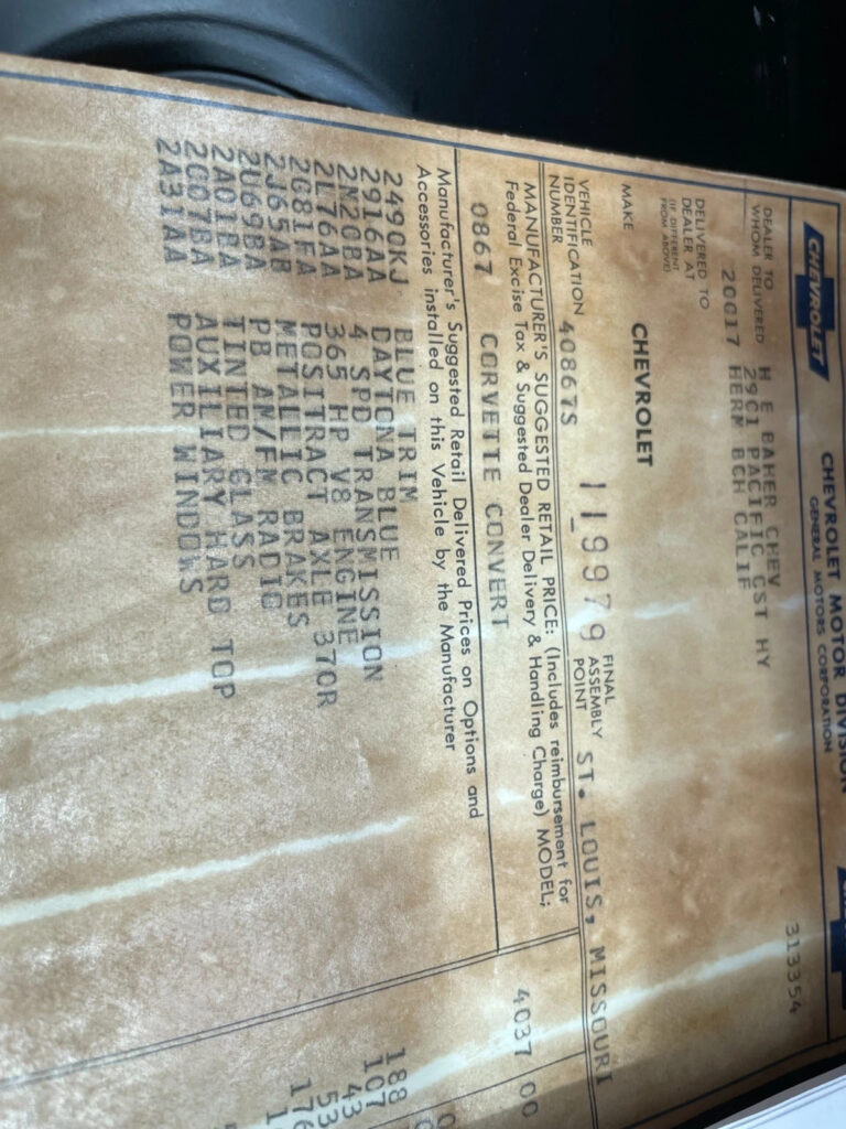 1964 Chevrolet Corvette