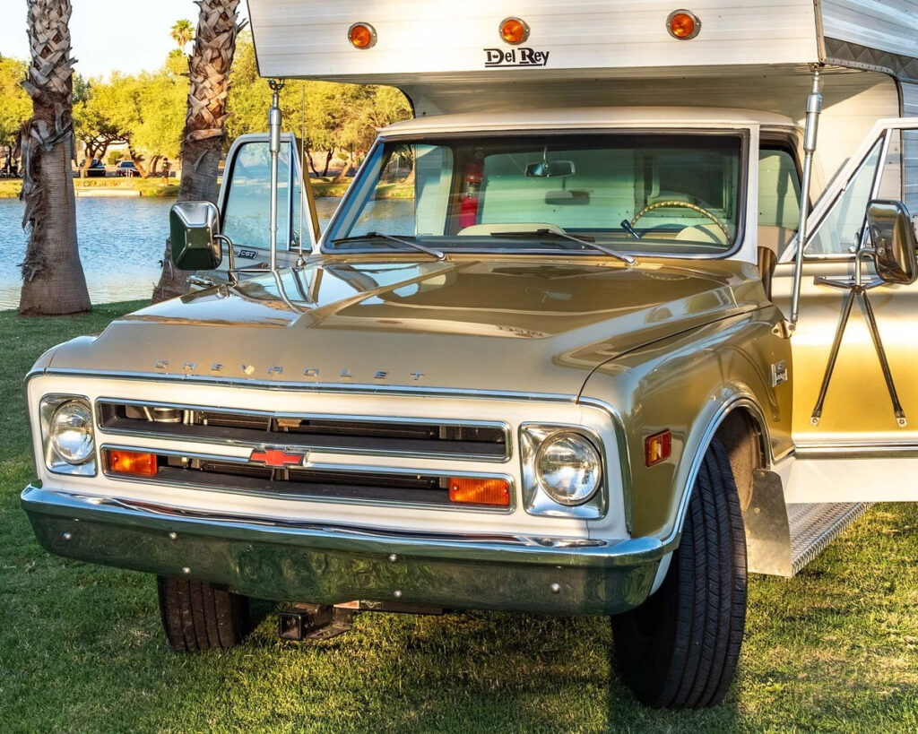 1968 Chevrolet C20 250th Anniversary Gold CST Camper Edition