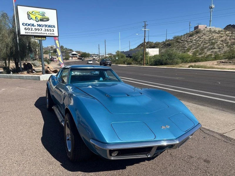 1968 Chevrolet Corvette Original Interior, Lemans Blue, 427 Engine, Iconic